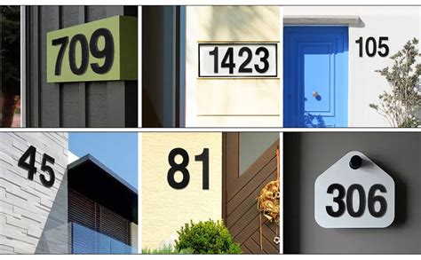 small metal house numbers|self adhesive house number.